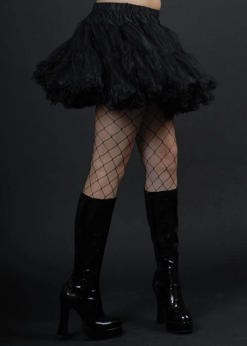 Deluxe 80s Black Layered Tulle Petticoat 3 Deluxe 80s Black Layered Tulle Petticoat
