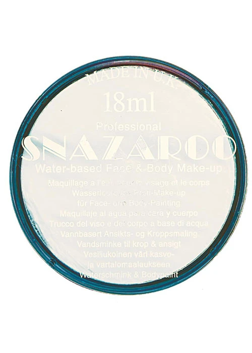 Snazaroo Make-Up White Face Paint 18ml 3 Snazaroo Make-Up White Face Paint 18ml