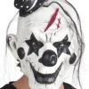 Halloween Black And White Killer Clown Mask -Halloween Fans Shop 97507rs