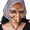 Halloween Latex Witch Mask With Hood -Halloween Fans Shop 97508 rs
