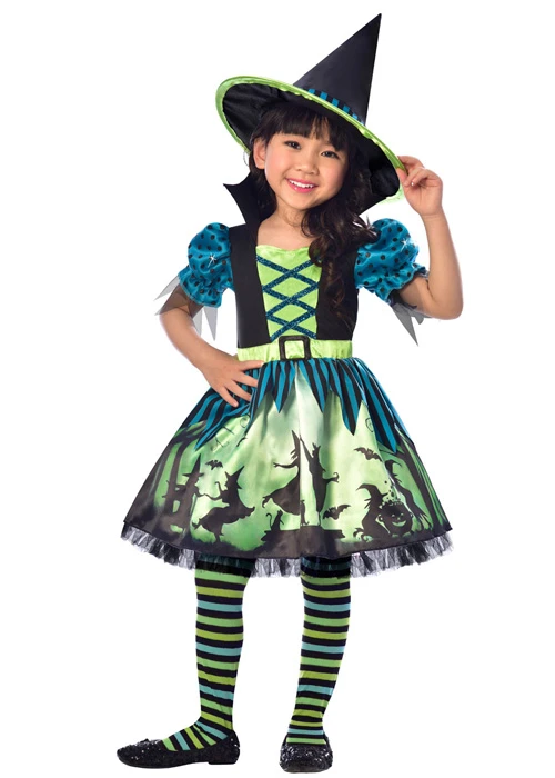 Childrens Halloween Hocus Pocus Witch Costume 3 Childrens Halloween Hocus Pocus Witch Costume