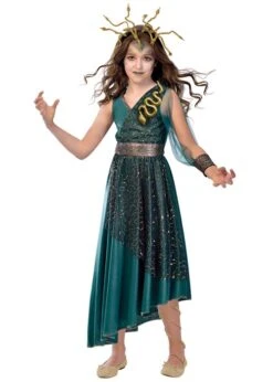 Childrens Size Medusa Girl Costume