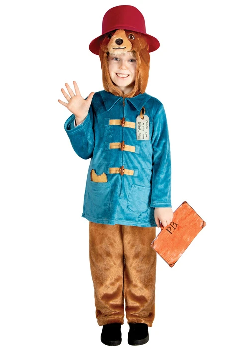 Childrens Deluxe Paddington Bear Costume 3 Childrens Deluxe Paddington Bear Costume