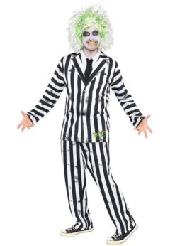 Adult Size Mens Beetlejuice Costume