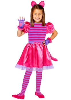 Childrens Wonderland Cheshire Cat Costume