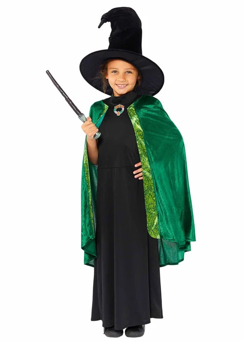 Childrens Harry Potter Professor McGonagall Costume 3 Childrens Harry Potter Professor McGonagall Costume