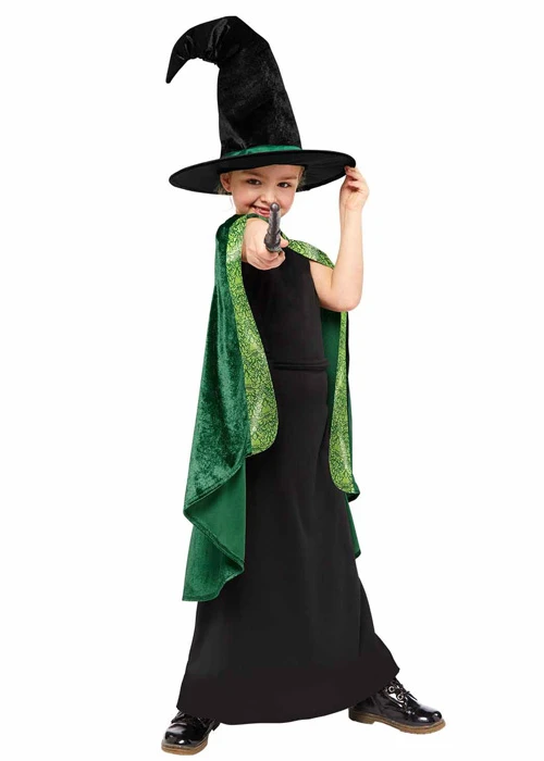 Childrens Harry Potter Professor McGonagall Costume 4 Childrens Harry Potter Professor McGonagall Costume - Image 2