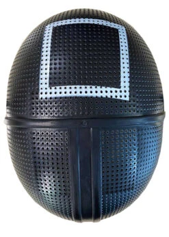 Squid Game Guard Black Square Face Mask