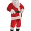 Adult Mens L/XL Christmas Plush Santa Suit Costume -Halloween Fans Shop 996122 rs