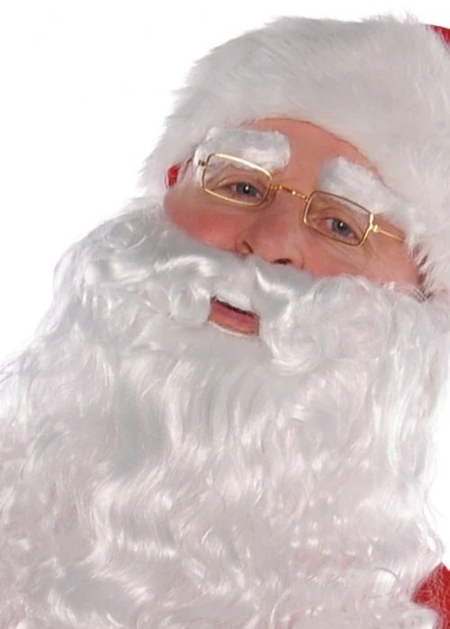 Adult Mens L/XL Christmas Plush Santa Suit Costume 5 Adult Mens L/XL Christmas Plush Santa Suit Costume - Image 3