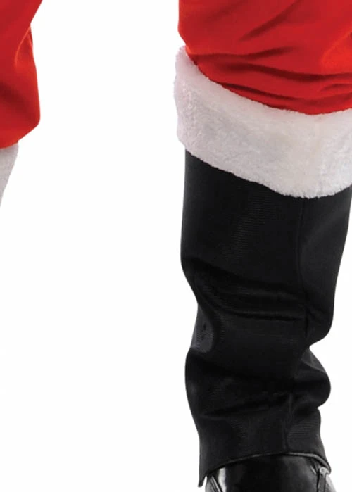 Adult Mens S/M Christmas Plush Santa Suit Costume 6 Adult Mens S/M Christmas Plush Santa Suit Costume - Image 4