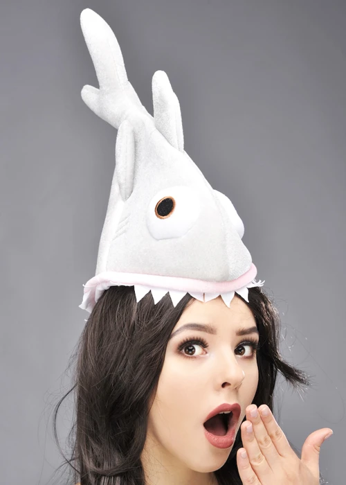 Adult Funny Shark Bite Hat 3 Adult Funny Shark Bite Hat