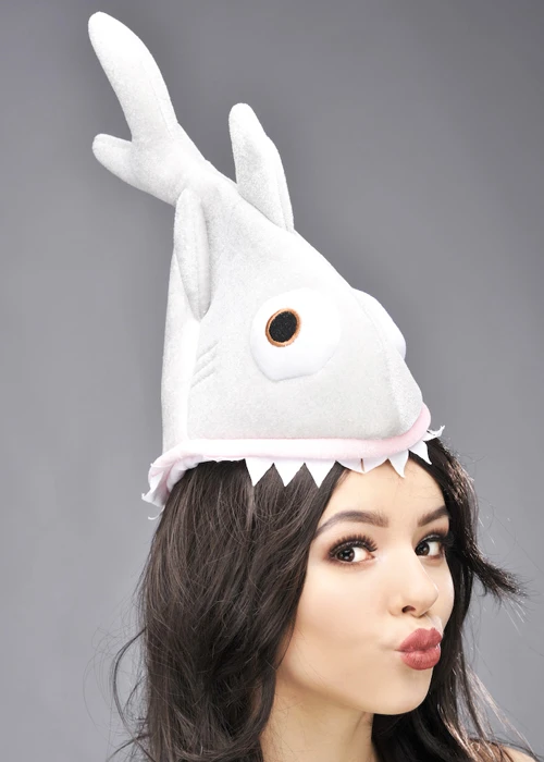 Adult Funny Shark Bite Hat 4 Adult Funny Shark Bite Hat - Image 2