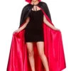 Adult Deluxe Satin Vampire Cape With Collar -Halloween Fans Shop AC 9409 rs