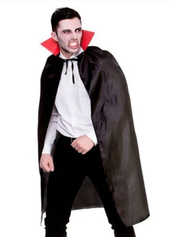 Adult Size Halloween Vampire Cape With Collar 7 Adult Size Halloween Vampire Cape With Collar -Halloween Fans Shop AC 9411 rs 02