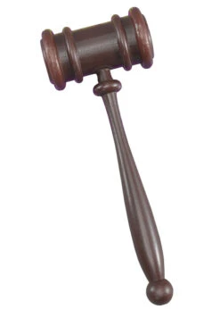 Judges Gavel Prop Fancy Dress Hammer