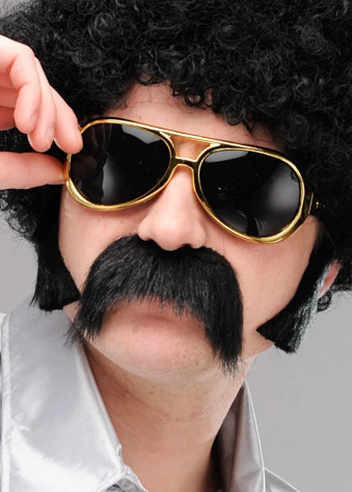 Mens Gold 70s Glasses 4 Mens Gold 70s Glasses - Image 2