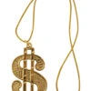 70s Pimp Dollar Medallion Necklace 1 70s Pimp Dollar Medallion Necklace -Halloween Fans Shop BA510A dollar medallion