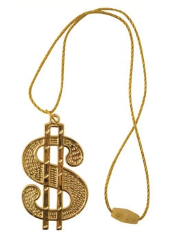 70s Pimp Dollar Medallion Necklace