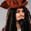 Jack Sparrow Style Brown Pirate Hat