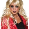 Womens Long Blonde Curly Vixen Wig 1 Womens Long Blonde Curly Vixen Wig -Halloween Fans Shop BW889 rs