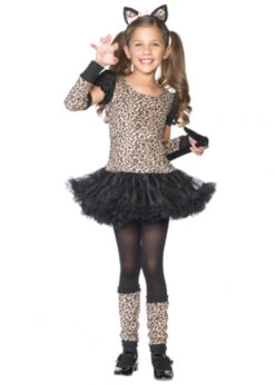 Kids Size Cute Little Leopard Costume