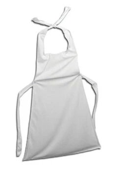 Kids White Victorian Apron