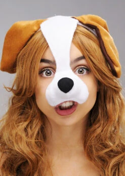 Dog Mask On Headband