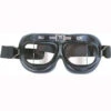 1940's Biggles Pilot Deluxe Black Flying Goggles -Halloween Fans Shop Flyers20Goggles20Blackrs 1