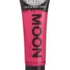 Glow In The Dark Neon Pink Make-Up Tube 12ml -Halloween Fans Shop M5519rs