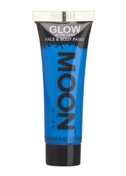 Glow In The Dark Neon Blue Make-Up Tube 12ml