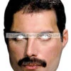 Freddie Mercury Card Face Mask 1 Freddie Mercury Card Face Mask -Halloween Fans Shop MASK659rs