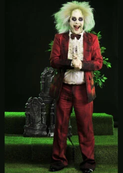 Adult Mens Beetlejuice Wedding Suit Style Costume