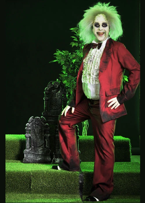 Adult Mens Beetlejuice Wedding Suit Style Costume 6 Adult Mens Beetlejuice Wedding Suit Style Costume - Image 4