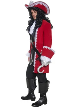 Adult Captain Hook Pirate Costume -Halloween Fans Shop adult captain hook costume 01