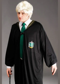 Adult Draco Malfoy Style Costume With Wig -Halloween Fans Shop adult draco malfoy costume 03