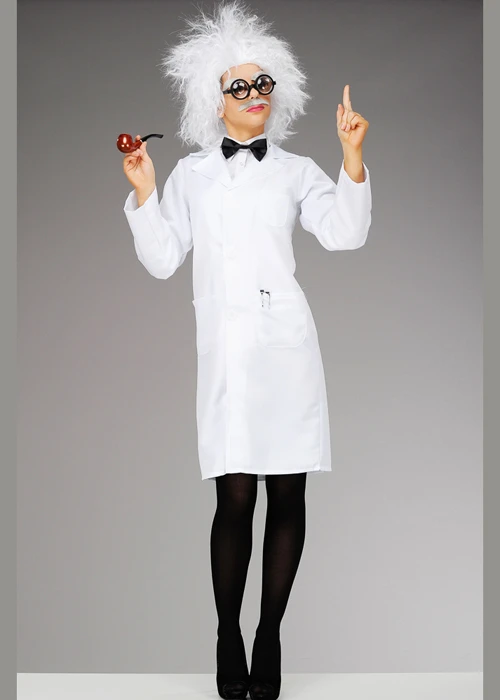 Adult Size Einstein Style Mad Scientist Costume 4 Adult Size Einstein Style Mad Scientist Costume - Image 2