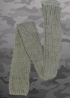 Army Camouflage Olive Green Scrim Net Scarf