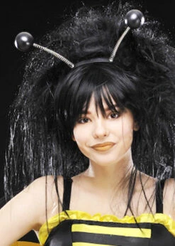 Black Bumble Bee Head Boppers