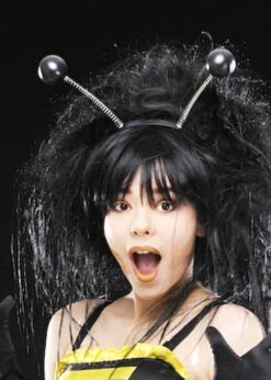 Black Bumble Bee Head Boppers 7 Black Bumble Bee Head Boppers -Halloween Fans Shop black bee head boppers 02