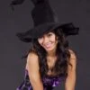 Deluxe Halloween Large Twisty Witch Hat 2 Deluxe Halloween Large Twisty Witch Hat -Halloween Fans Shop black twisty witch hat