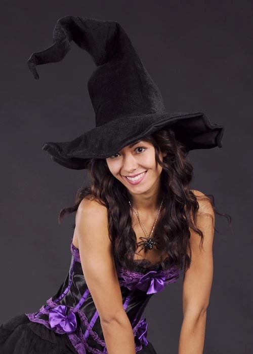 Deluxe Halloween Large Twisty Witch Hat 3 Deluxe Halloween Large Twisty Witch Hat