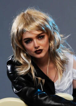 Womens Courtney Love Style Blonde Grunge Wig