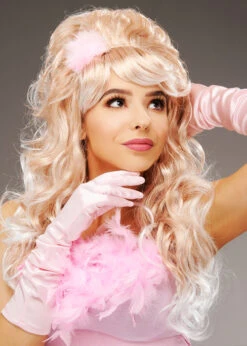 Womens Austin Powers Style Blonde Fembot Wig