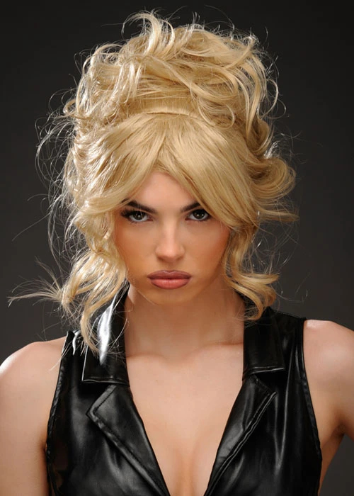 Womens Pamela Anderson Style Curly Blonde Wig 7 Womens Pamela Anderson Style Curly Blonde Wig - Image 5