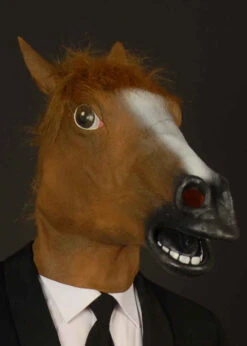 Brown Horse Mask