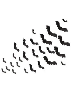 Halloween Gothic Black Bat Wall Decorations Pack 30 5 Halloween Gothic Black Bat Wall Decorations Pack 30 -Halloween Fans Shop brew 103 rs 01