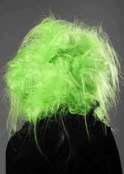Womens Halloween Neon Green Messy Zombie Wig 7 Womens Halloween Neon Green Messy Zombie Wig -Halloween Fans Shop bright green messy zombie wig 42362 02