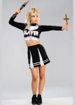 Womens Buffy The Vampire Slayer Style Costume 8 Womens Buffy The Vampire Slayer Style Costume -Halloween Fans Shop buffy the vampire slayer costume 02