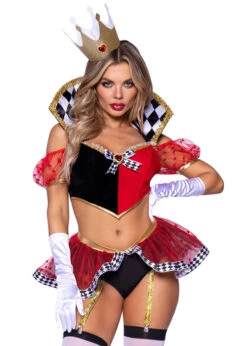 Leg Avenue Burning Hot Royal Queen Of Hearts Costume